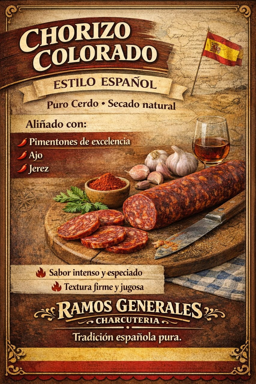Chorizo colorado artesanal Ramos Generales